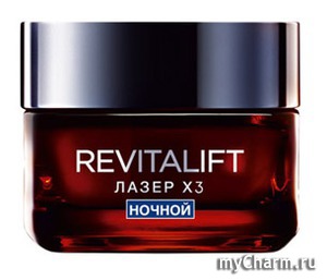 L'OREAL / REVITALIFT ЛАЗЕР Х3 Ночной крем-маска