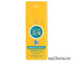 L'OREAL / SUBLIME SUN Молочко "Невероятная легкость" SPF15