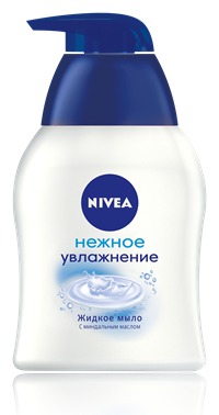 NIVEA / Жидкое мыло CR`EME SOFT Нежное увлажнение