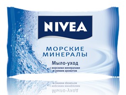 NIVEA / Мыло-уход Морские минералы