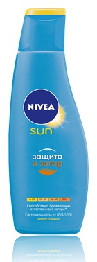 NIVEA / Солнцезащитный лосьон Защита и загар