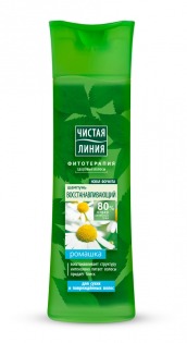 "Чистая линия" / Шампунь ВОССТАНАВЛИВАЮЩИЙ для сухих и поврежденных волос