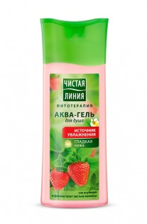 "Чистая линия" / Аква-гель для душа Источник увлажнения