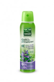 "Чистая линия" / ФИТОдезодорант-спрей Защита от запаха и влаги