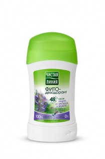 "Чистая линия" / ФИТОдезодорант-стик Защита от запахи и влаги