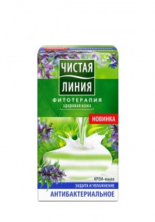 "Чистая линия" / Крем-мыло Защита и увлажнение