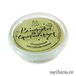 "Мыловаров" / Виноградная омолаживающая Очищающая массажная плитка