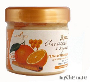 AROMA JAZZ / Гель согревающий Джаз апельсина и корицы гель согревающий