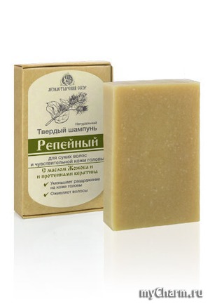 KLEONA / Твердый шампунь "Репейный"
