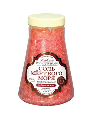 "Фратти НВ" / Соль для ванн «Тайны любви» серии «Соль Мертвого моря»