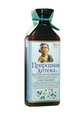"Фратти НВ" / Бальзам-ополаскиватель для окрашенных и ослабленных волос с экстрактом ромашки аптечной серии «Природная Аптека»