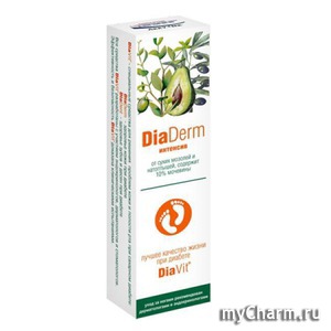 DiaDerm / крем для ног интенсив от сухих мозолей и натоптышей