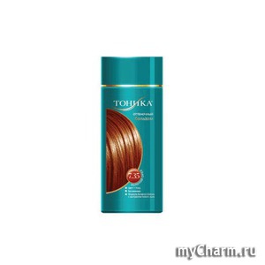 "Тоника" / оттеночный бальзам для волос золотой орех