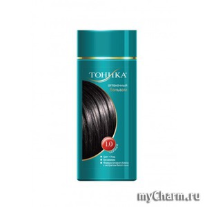 "Тоника" / оттеночный бальзам для волос черный