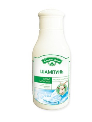 "Фратти НВ" / Шампунь «Козье молоко» для сухих и поврежденных волос серии «Сельский домик»