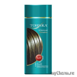 "Тоника" / оттеночный бальзам для волос светло-русый