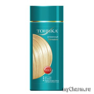 "Тоника" / оттеночный бальзам для волос палевый