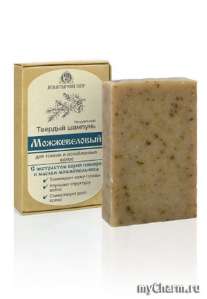 KLEONA / Твердый шампунь "Можжевеловый"