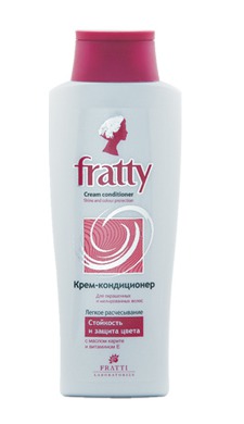 "Фратти НВ" / Крем-кондиционер «Стойкость и защита цвета» для окрашенных и мелированных волос серии «Fratty»