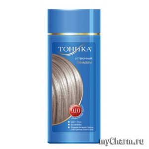 "Тоника" / оттеночный бальзам для волос дымчатый топаз