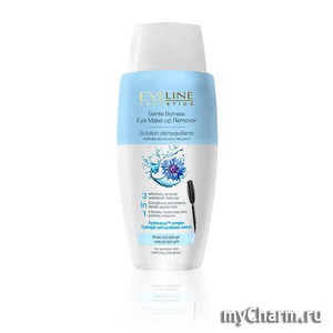 Eveline Cosmetics / Средство для сняия макияжа Gentle Biphase Eye Makeup Remover 3 в 1