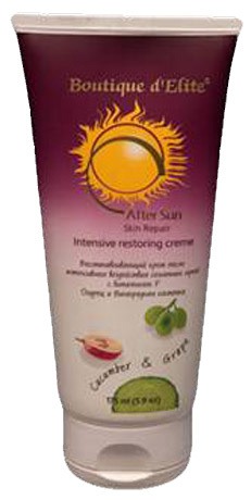 Boutique d’Elite / Крем после загара Восстанавливающий крем после интенсивного воздействия солнечных лучей «Огурец и виноградная косточка»