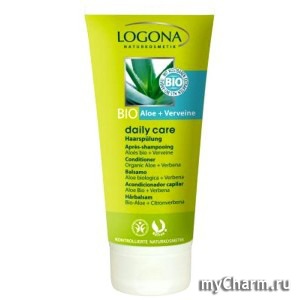 Logona / Кондиционер для волос «Био алоэ + вербена дейли кеа»