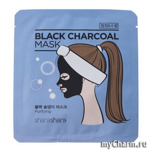 Shara Shara / ����� ��� ���� black charcoal mask purifying