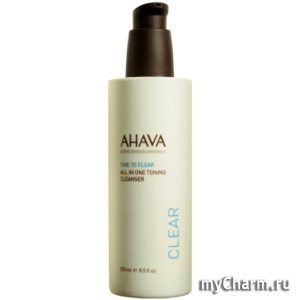 Ahava /  Time to clear All in One Toning cleanser