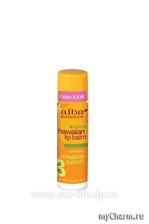 ALBA Botanica /    Pineapple Quench Hawaiian Lip Balm