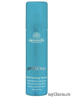 Alessandro /    Pedix Feet Self tanning Spray Natural looking glow