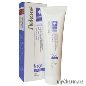 Markell / Гель для ног Veno-tonic toning foot gel Лекос+