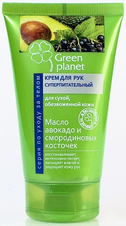 Green Planet / Крем суперпитательный для сухой и обезвоженной кожи рук
