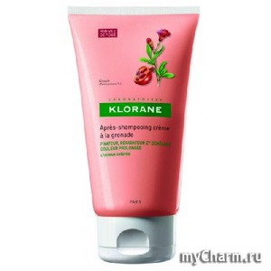 Klorane /    Apres shampooing creme a la grenade