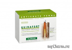 Klorane /     quinafort concentrate on hair loss for women