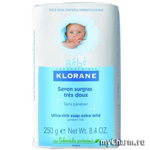 Klorane /  bebe Ultra-rich soap extra mild