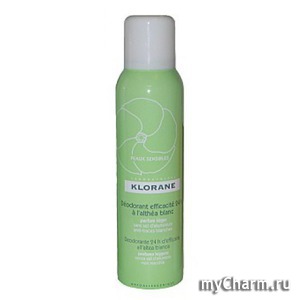 Klorane /  Deodorant efficacite 24h a l'althea blanc