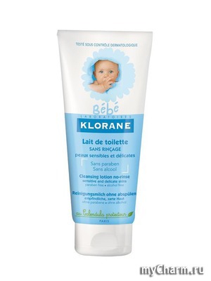 Klorane /    Bebe Cleansing lotion no -rinse sensitive and delicate skins