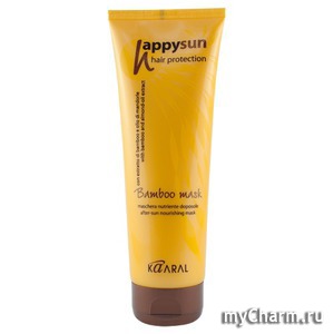 Kaaral / - Happy sun bamboo mask