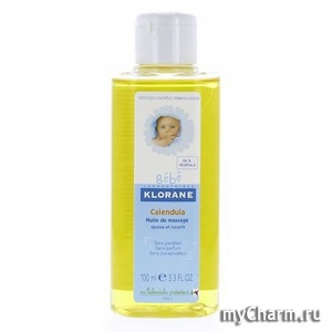 Klorane /   Bebe Calendula huile de massage
