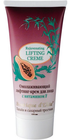 Boutique d’Elite / Омолаживающий лифтинг-крем "Папайя и сахарный тростник"