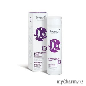 Teana / Бальзам с маслом авокадо для придания гладкости и блеска непослушным, вьющимся волосам с маслом авокадо Изумрудный блюз