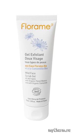 Florame / Гель-скраб для лица Gel Exfoliant Doux Visage