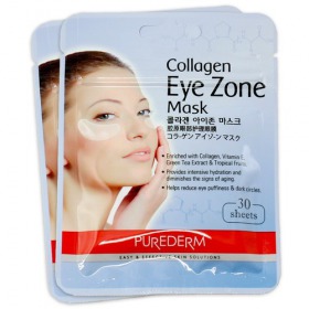 Purederm / Маска для кожи вокруг глаз Collagen Eye Zone Mask