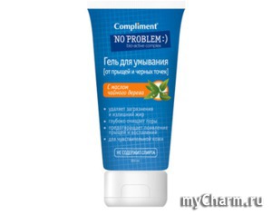 Compliment / Гель для умывания с Маслом Чайного Дерева No Problem