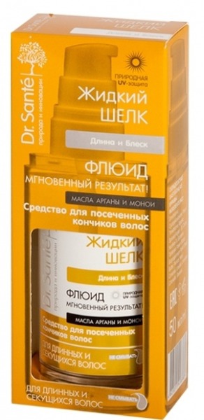 Dr. Sante / Флюид для волос Жидкий шелк Длина и блеск Флюид