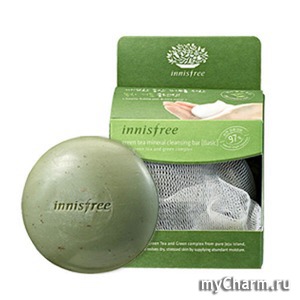 Innisfree / ���� Green Tea Mineral Cleansing Bar
