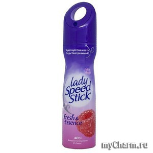 LADY SPEED STICK / дезодорант-антиперспирант для женщин "Fresh & Essence Juicy Romance. Малина" спрей