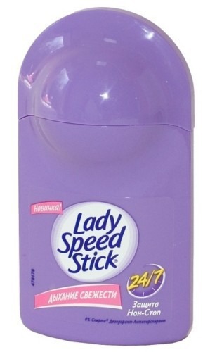 LADY SPEED STICK / дезодорант для женщин "Дыхание свежести" ролик