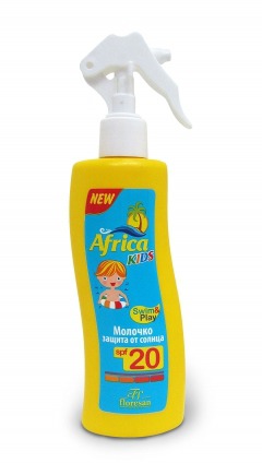 Floresan / Детское молочко Молочко защита от солнца SPF 20 «Africa kids»